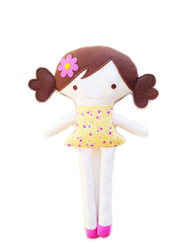 PDF Doll Sewing Pattern - Girl and Boy Doll Sewing Pattern Plush Toy Fabric Doll Pattern