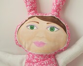 A unique chic OOAK doll hand painted Isabelle