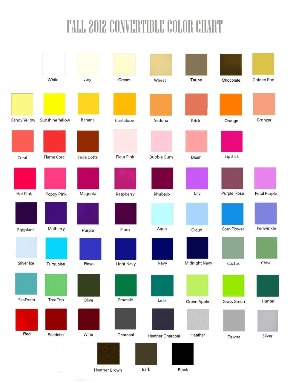 dress fabric samples