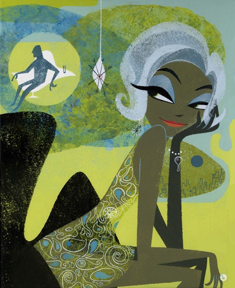 INTEREST limited edition Giclee on canvas by Lynne Naylor