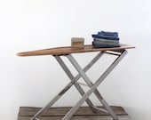Vintage Ironing Board / 1930s Wood Ironing Board
