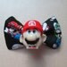 Gamer Super Mario Brothers 3 Hair Bow OldSchool Clip