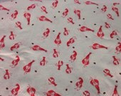heather ross munki munki lobsters print