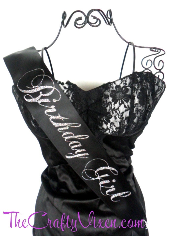 Birthday Sash Choose Colors