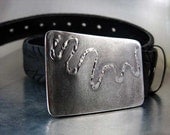 Squiggly Belt Buckle