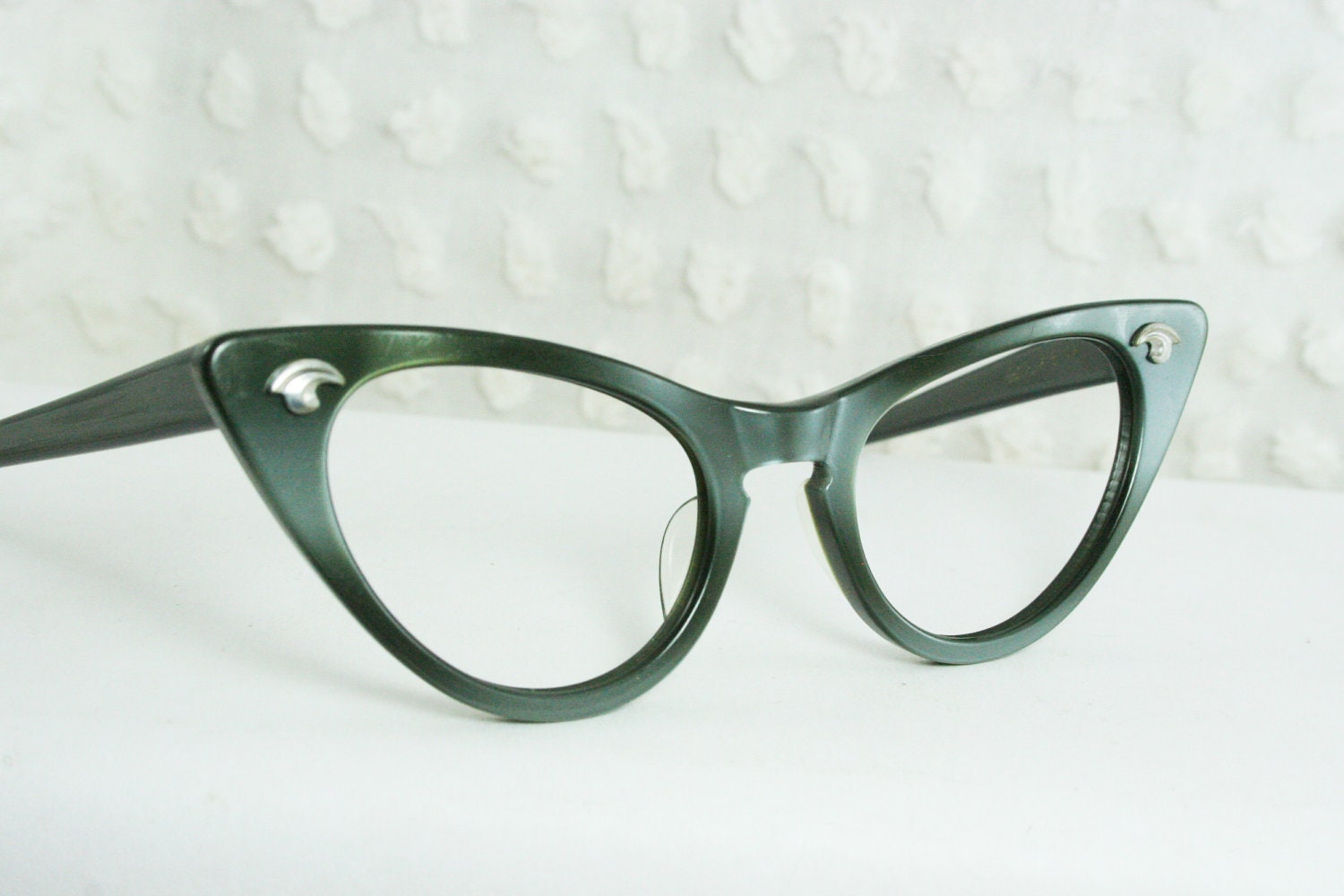 Vintage 50s Cat Eye Glasses 1950 S Eyeglasses Deep By