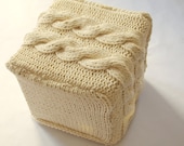 Footstool cover for IKEA Solsta Pallbo