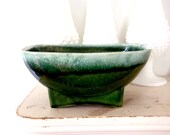 Planter 1950s Vintage Art Pottery Atomic Mid Century Modern Pot