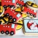 Train Theme Choo Choo Train 3 dozen mini cookies