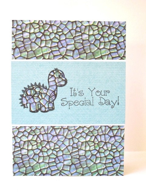 Dinosaur Birthday Card