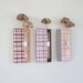 wall decor vase PRAIRIE set of 3 geometric flower vase set