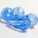 Swarovski Crystal Teardrops 12 x 8mm Light Sapphire Blue Faceted Beads Glass Crystals 10 pcs