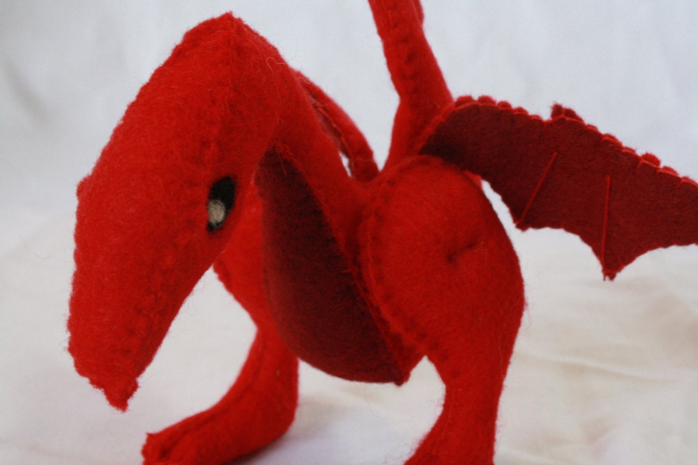Mandy the red dragon