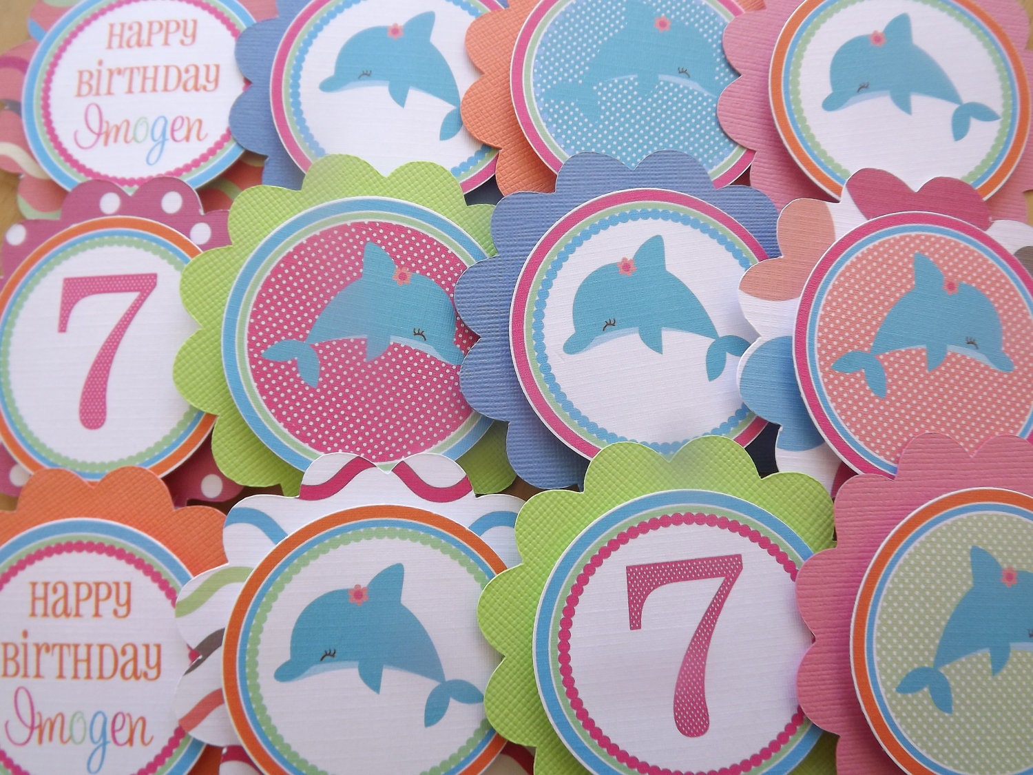 Dolphin Collection: Cupcake Toppers Il_170x135