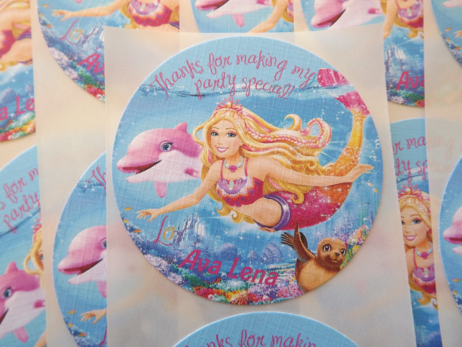 Barbie Mermaid Tale: Sticker Il_570xn