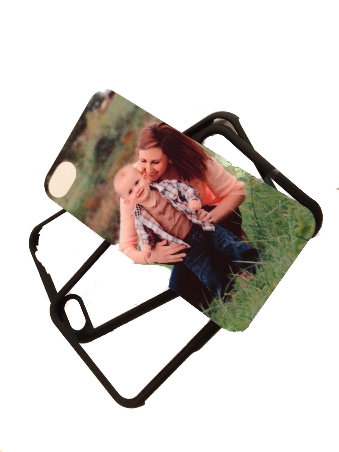 IPHONE 4 CASE- Personalized interchangeable iphone cases for any iPhone 4/4s, Any sayings,pictures etc..-Great Christmas Gifts