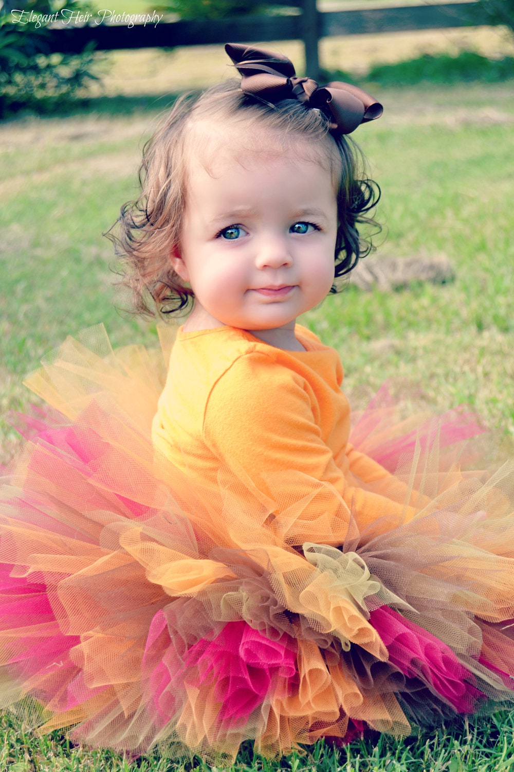 Gobble Gobble Tutu  Great for all your Fall, Harvest and Thanksgiving events. Also great for Birthdays, Photography Prop, and Dance