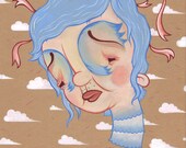 Floating Head - Original Painting