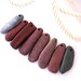 MADSALE Beach Stone Jewelry Making Beads - SIENA LONGSOMES by StoneAlone - Artisan Jewelry Findings, Natural Beach Stones