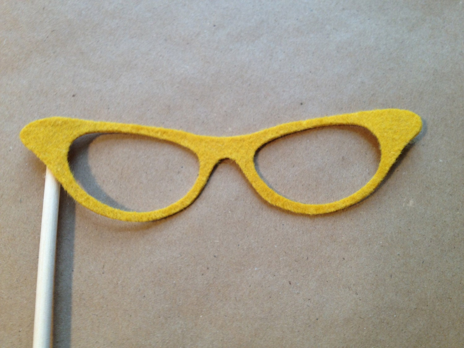 FELT Glasses On A Stick - Retro