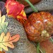 Fall Owl Mesh Welcome Wreath