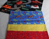 Toy vehicles case playmat toy car organizer car play mat travel toy roll Stocking Stuffer eco friendly