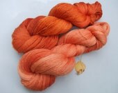 British BFL Lace. Fading Bracken.