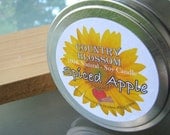 Spiced Apple 8 oz Tin Soy Wax Candle