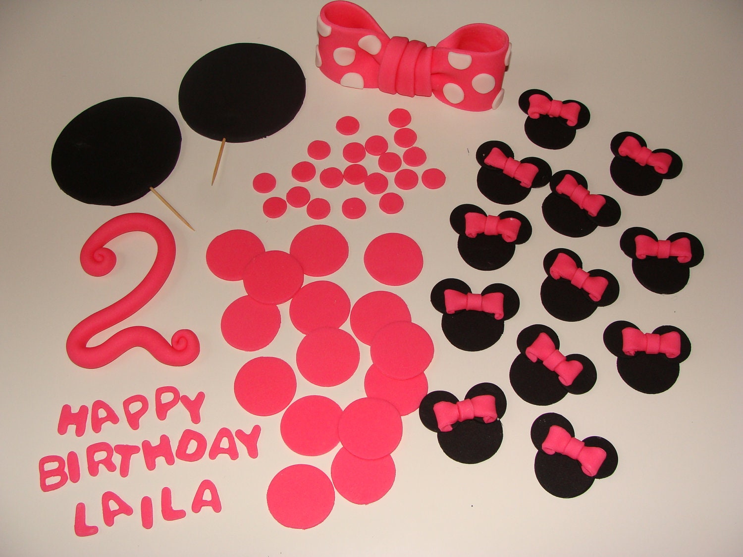 Minnie Mouse Fondant