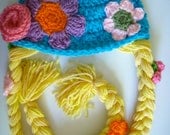 Rapunzel Hat Crochet Pattern PDF