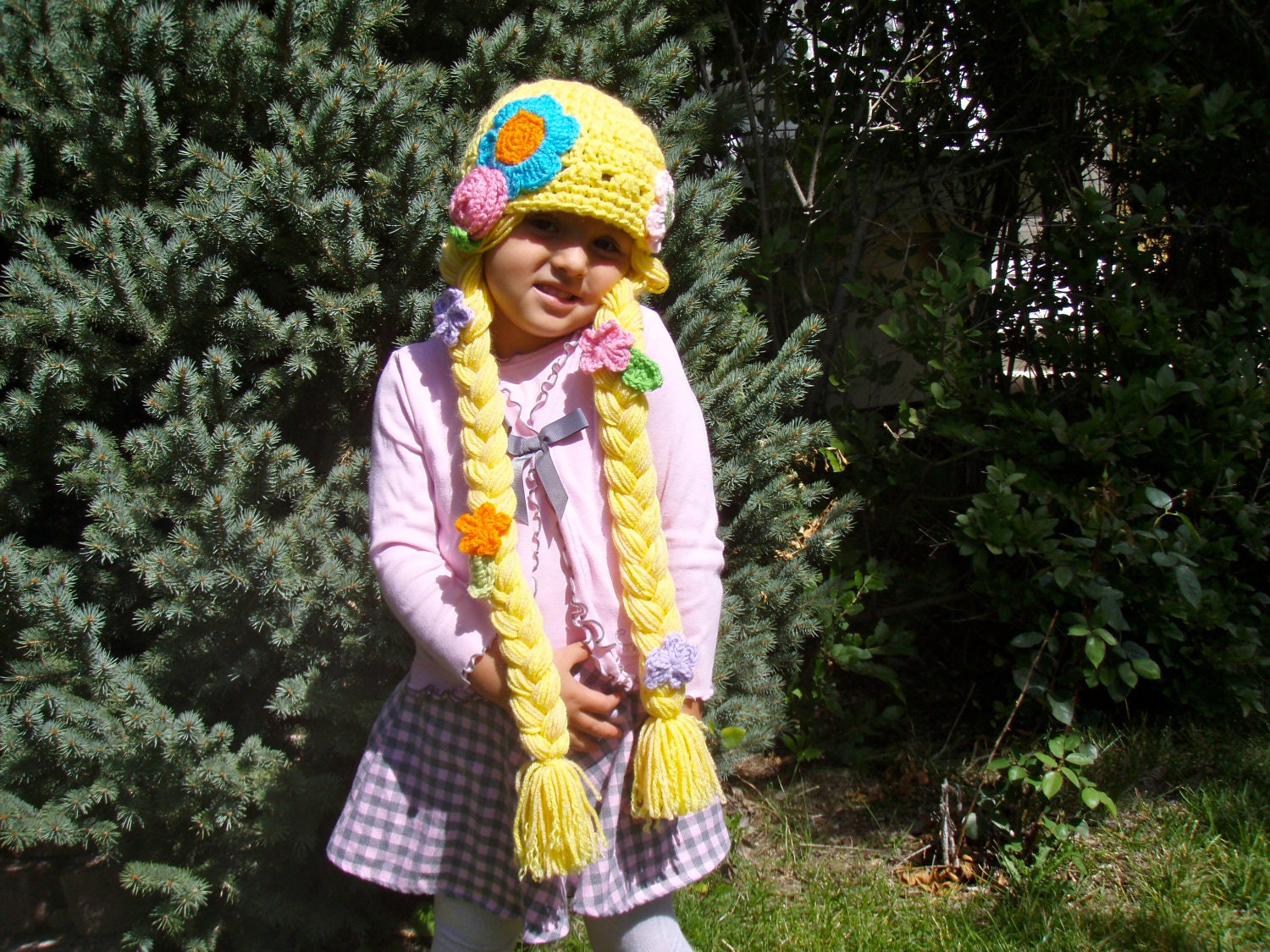 Rapunzel Hat Crochet Pattern PDF