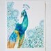 PRINT / Peacock Garden