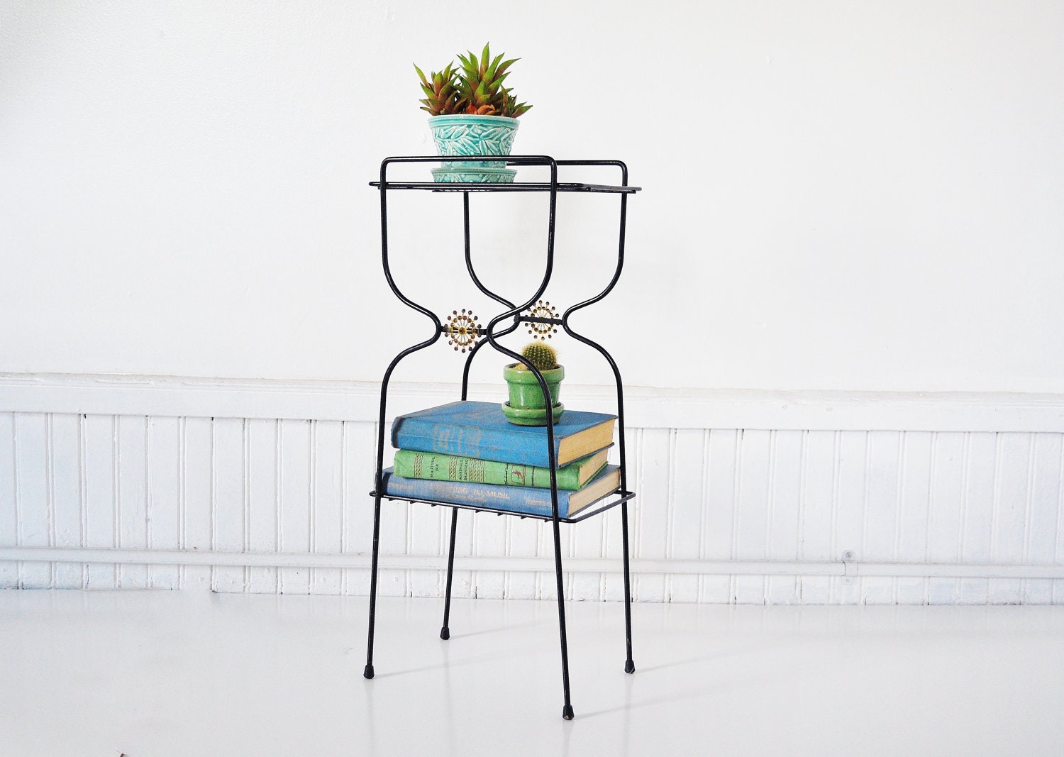 Mid-Century Plant Stand / Magazine Rack