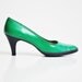 Vintage Kelly Green Heels - Size 5-6