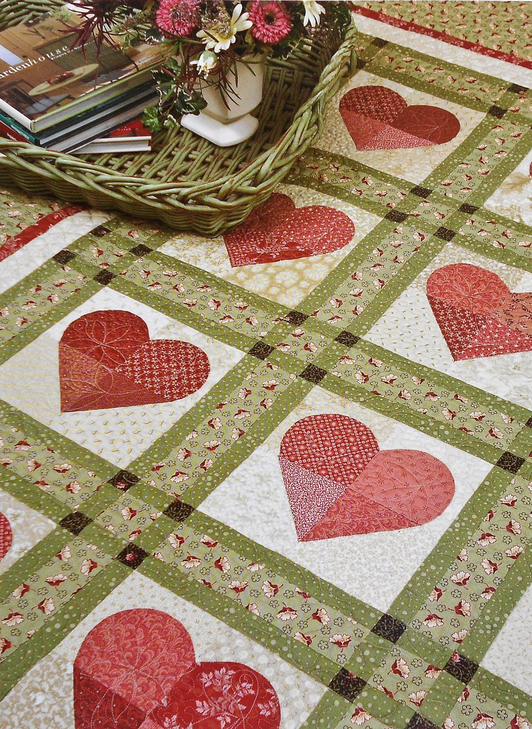 Thimbleberries by Jensen QUILTED by ThePamperedStitcher