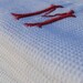 4 French Vintage Guest Towels Hand and Face Towels - Cotton Honeycomb Weave Monogram M