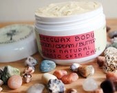 BEESWAX BODY LOTION / Cream / Butter -- All Natural Handmade Organic -- 3.4 oz or 100 ml  -- Choose your Essential Oils
