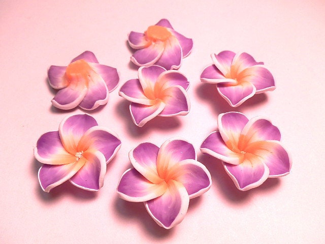 plumeria beads