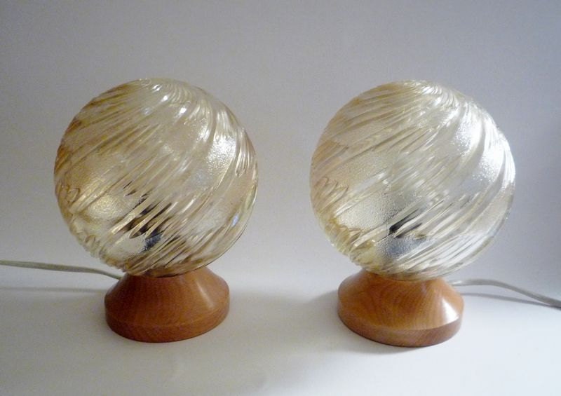 Pair of Vintage Bedside Lamps