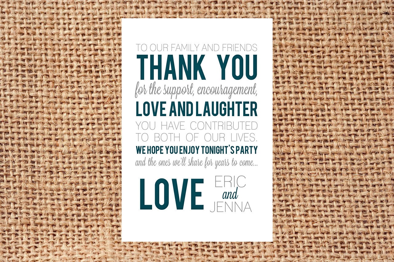 Place Setting Thank You Cards
