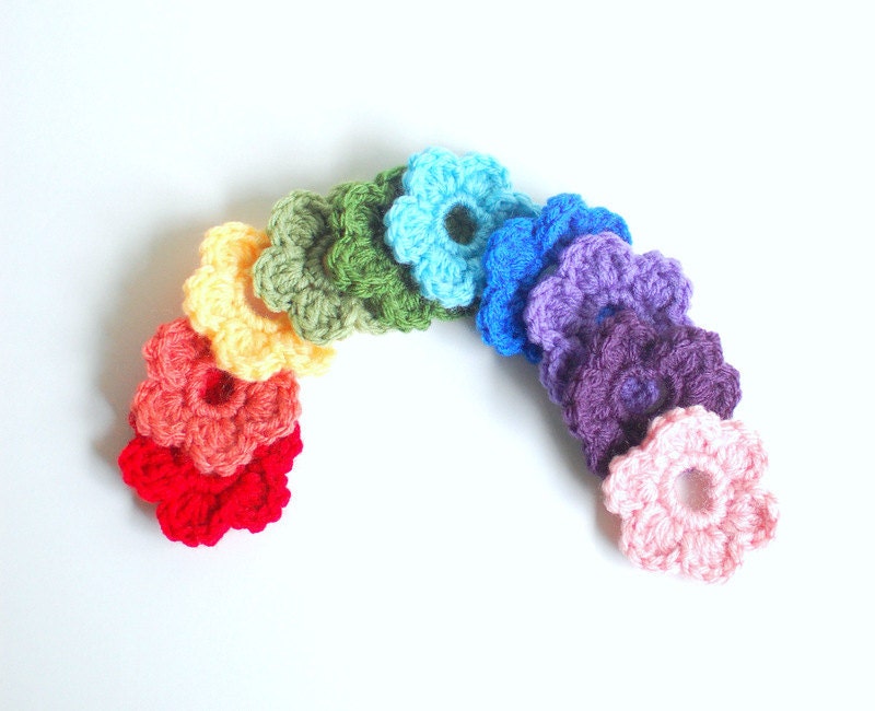 Coffee Cozy with 4 interchangeable flowers by The Cozy Project