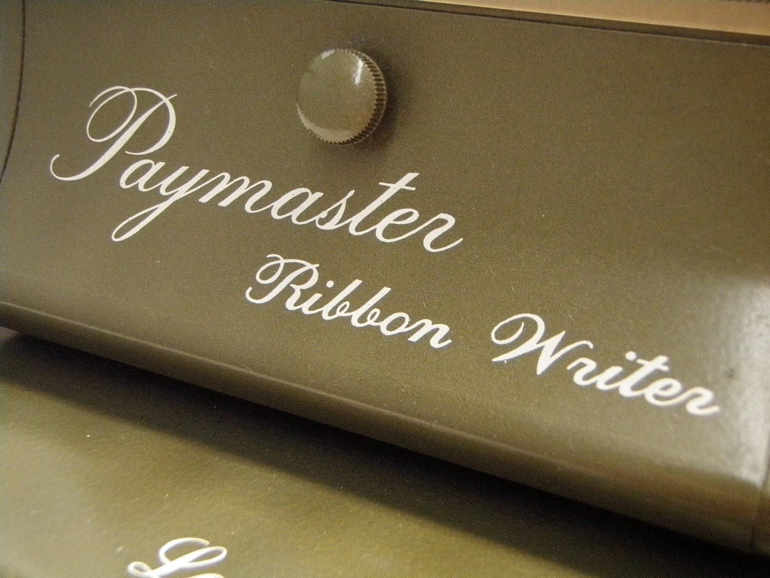 Paymaster Ribbon Writer