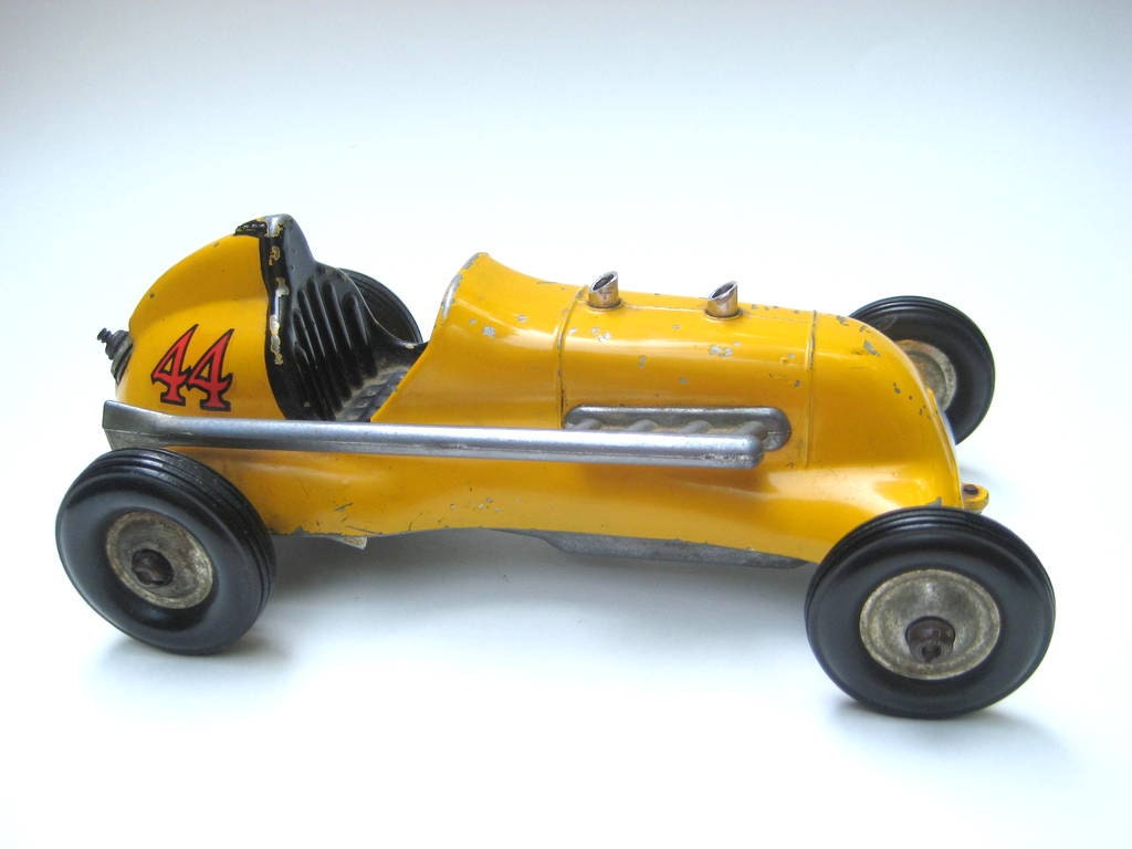 Vintage Thimble Drome Tether Race Car Roy Cox by CeeGeesAttic