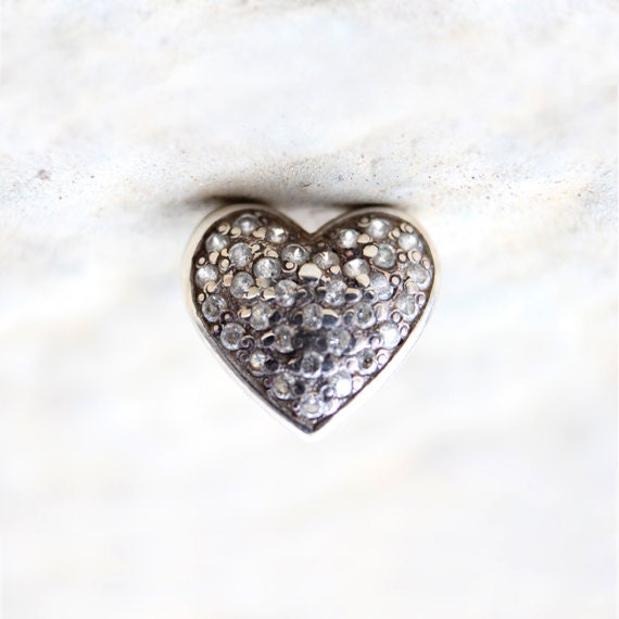 Diamond heart Jewelry photography 20x20cm (8x8") Romantic minimalist photo Winter holiday wall decor Macro
