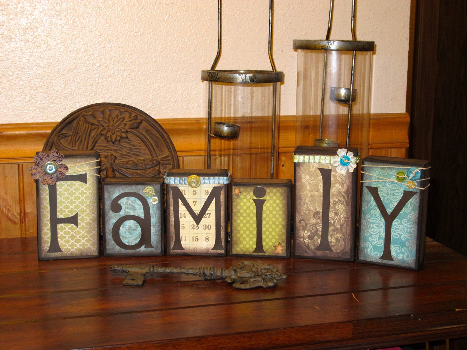 Family Blocks, Wooden Block Set, Boutique Blocks, Family Blocks, Home Decor, Wooden Blocks, Family Sign, Gifts
