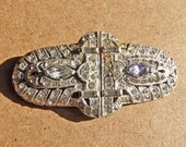 Vintage Coro Duette Dress clip brooch duo wedding