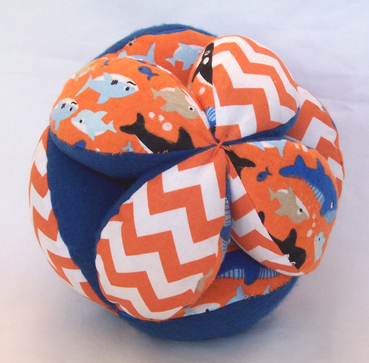 Dolphin & Whales Grab Ball