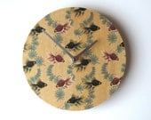 Objectify "Goldfish Print" Wall Clock
