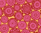 36017 Erin McMorris Summersault - Cartwheel in Rose color- 1 yard