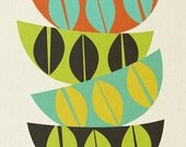 FACEBOOK TREAT -  15% off medium "bowl stack" print (discounted at checkout)